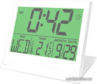 Настольные часы Ritmix CAT-042 (белый)
