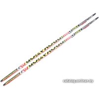 Беговые лыжи STC STC-175 (черный/желтый/белый)