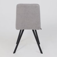 Стул Мамадома Rommy (b22 Grey Lux/черный)