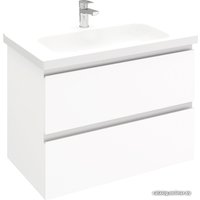  Laparet Тумба под умывальник Electra 80 (белый глянец) в Гомеле