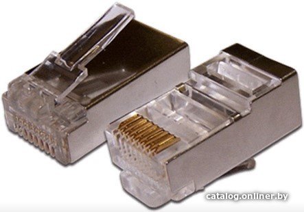 Коннектор Lanmaster TWT-PL45/S-8P8C-6V (1 шт)
