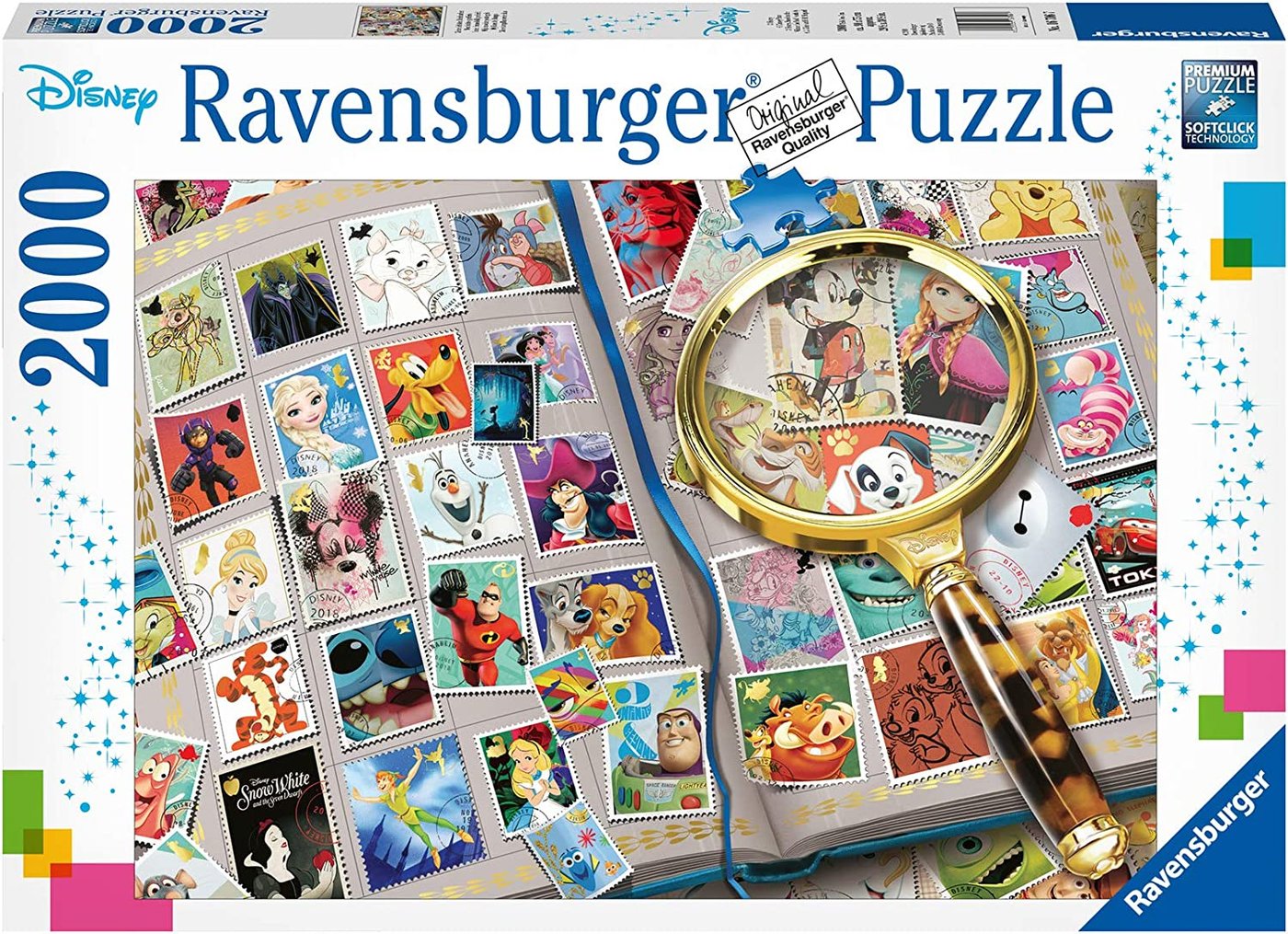 

Пазл Ravensburger Альбом с марками с героями Disney 16706 (2000 эл)