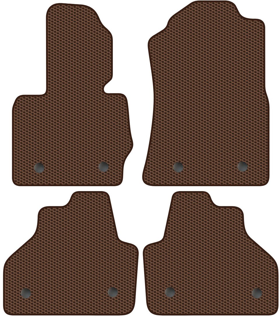 

Комплект ковриков для авто Alicosta BMW X4 I (suv / F26) 2014 - 2018 (коричневый, сота)