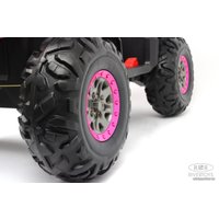 Электроквадроцикл RiverToys H999HH (розовый)
