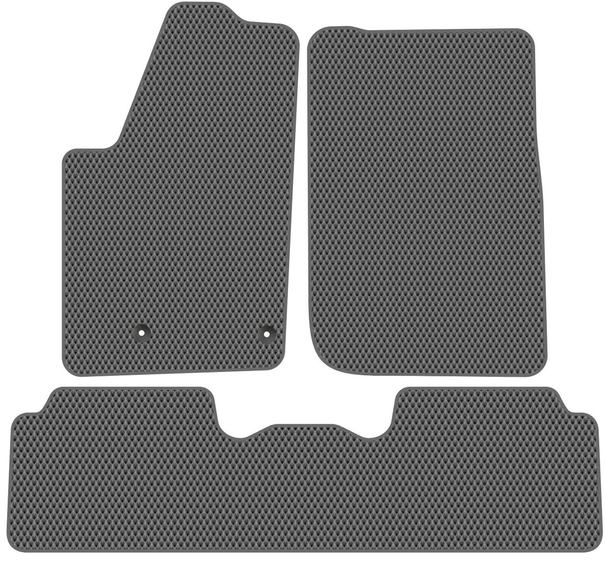 

Комплект ковриков для авто Alicosta Peugeot Partner Origin (пассажирский / M59) 2008 - 2011 (серый, ромб)