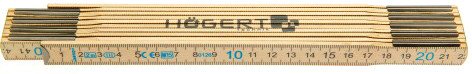 Складной метр Hoegert Technik HT4M261-D (1м)