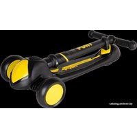 Трехколесный самокат Tech Team Pony 2022 (черный/желтый)