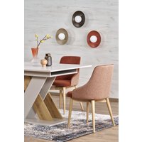 Кухонный стол Halmar Xarelto 130-175/85/76 (кашемир/дуб кремона)