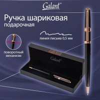 Ручка шариковая Galant 144167 (черный/розовое золото)