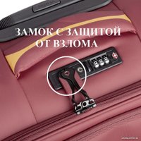 Чемодан-спиннер Verage Cambridge 20077-3 82 см (бордо)