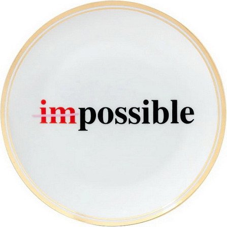 

Блюдце Bitossi La Tavola Scomposta FTB00013