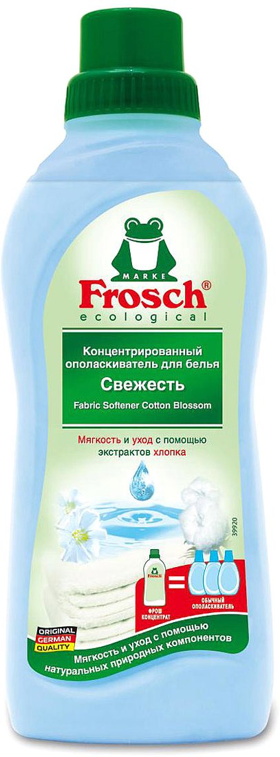

Кондиционер для белья Frosch Свежесть 750 мл