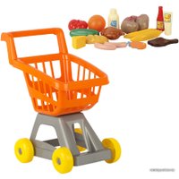 Тележка игрушечная Стром Для супермаркета с продуктами У999