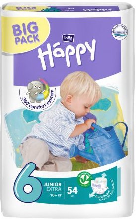 Подгузники Bella Happy Junior Extra 6 54 шт.
