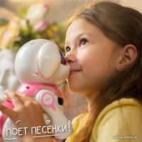 Интерактивная игрушка Zabiaka Собака Чаппи 3749722 (розовый)