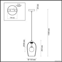 Подвесная люстра Odeon Light Lostar 4952/1