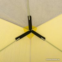 Палатка для зимней рыбалки Helios Куб Premium HS-WSCI-P-180YG (зимняя, утепленная)