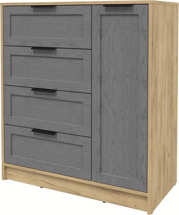 

Тумба Интерлиния Концепт Тренд КТ-Т90 (дуб золотой/дуб серый)