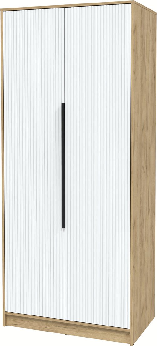 

Шкаф распашной Интерлиния Концепт Лайн КТ-Ш2 (дуб золотой/белый)