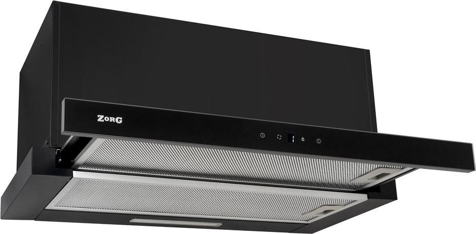 

Кухонная вытяжка ZorG Turbo 1260 60 S (черный)
