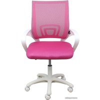 Компьютерное кресло AksHome Ricci White Kids (розовый)