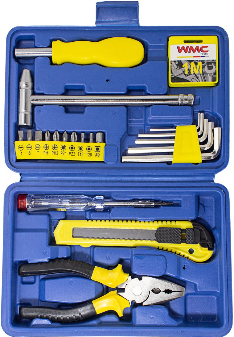 

Набор домашнего мастера WMC Tools 1021 (21 предмет)