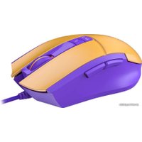 Игровая мышь A4Tech Bloody L65 Max (желтый/фиолетовый)