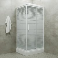 Душевая кабина Triton Квадро 100x80 А Полосы, ДН4