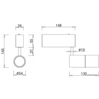 Трековый светильник Donolux Heck DL18789/01M Black