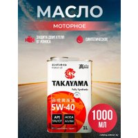 Моторное масло Takayama Adaptec 5W-40 A3/B4 SN/CF 1л