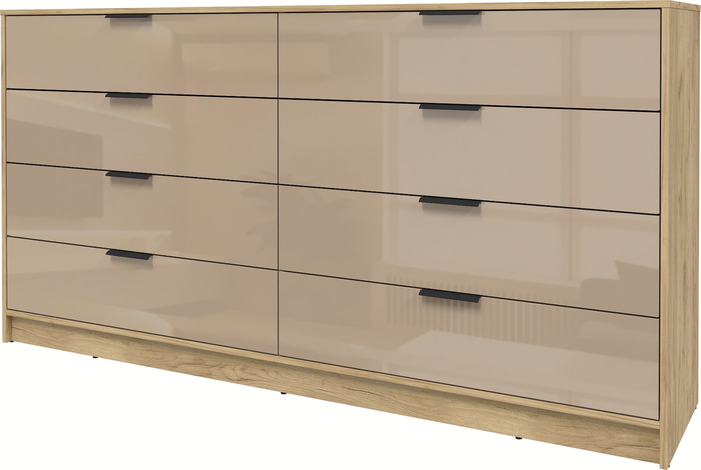 

Комод Интерлиния Концепт КТ-К197 Глосс (дуб золотой/капучино глянец)