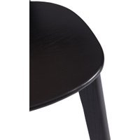 Стул TetChair Fenrir дерево вяз (черный)