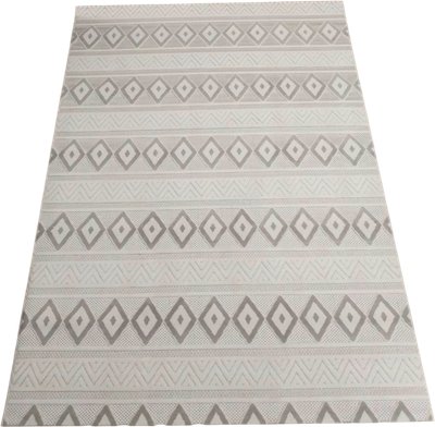 

Ковер для жилой комнаты Radjab Carpet Сканди Сизаль Прямоугольник 10926C 12253RK (0.8x1.5, Grii/Krem)