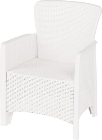 Кресло Альтернатива Ротанг лайт М8908 (белый)