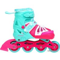 Роликовые коньки Onlitop 9314685 (р. 34-37, мятный/розовый)