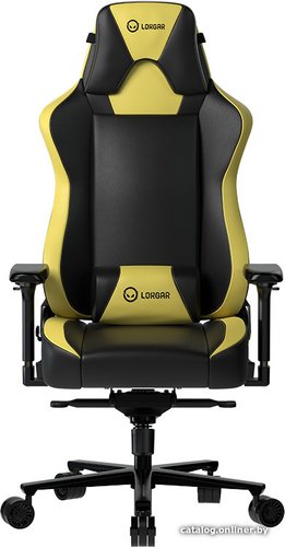 Игровое (геймерское) кресло Lorgar Base 311 (черный/желтый)
