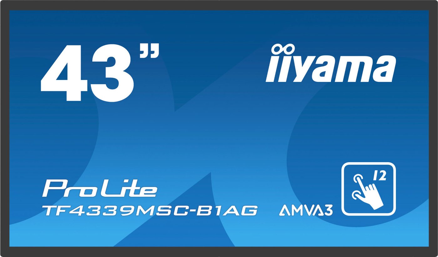 

Интерактивная панель Iiyama ProLite TF4339MSC-B1AG