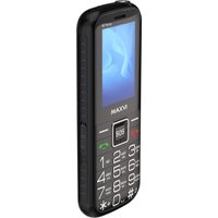 Кнопочный телефон Maxvi B21ds Up (черный)