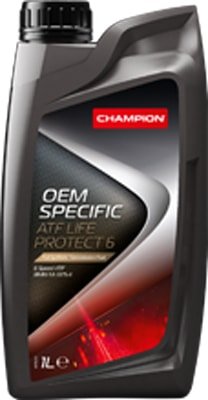 

Трансмиссионное масло Champion OEM Specific ATF Life Protect 6 1л