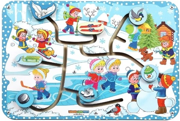 

Лабиринт WoodLand Toys Зима 114114