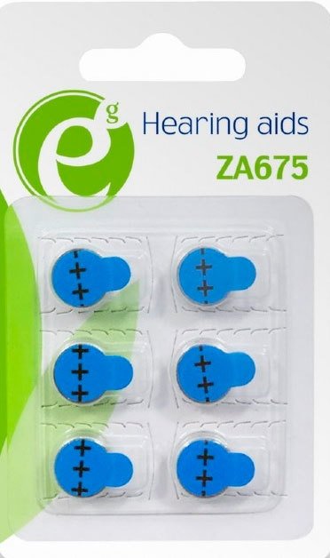 

Батарейка EnerGenie ZA675 6 шт EG-BA-ZA675-01
