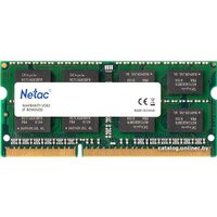 Оперативная память Netac Basic 8GB DDR3 SODIMM PC3-12800 NTBSD3N16SP-08