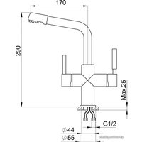 Смеситель Granula 2015 Песок