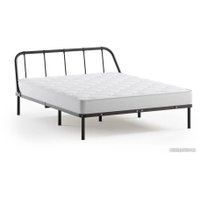 Кровать Домаклево Мира 160x200 (черный)