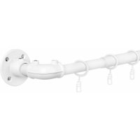 Карниз для штор UG Home Раздвижной 1-рядный 1КМ-У-49-360-БЛ (белый, 0.49-3.6м)