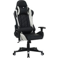 Игровое (геймерское) кресло Деловая обстановка BMG-13 (черный/белый)