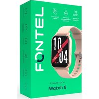 Умные часы Fontel iWatch 8 (золотистый)