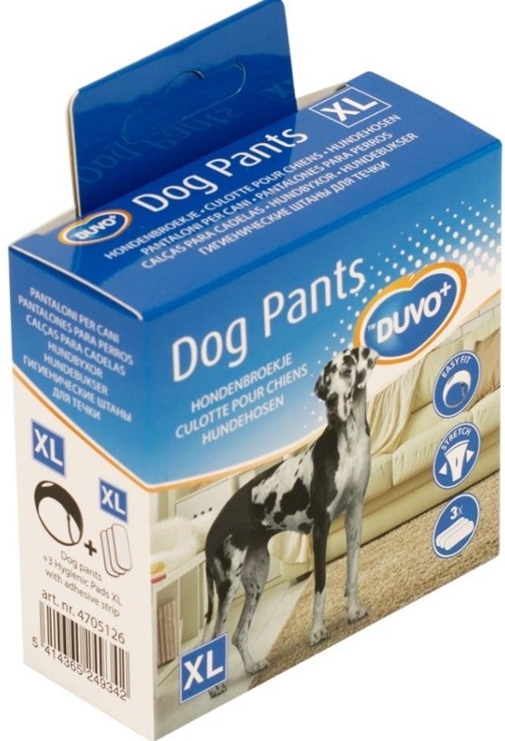 

Трусы гигиенические Duvo Plus Dog Pants XL