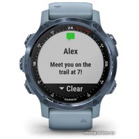 Умные часы Garmin Descent Mk2s (минеральный синий/морская волна)