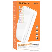 Внешний аккумулятор Borofone BJ27B 30000mAh (белый) в Гродно